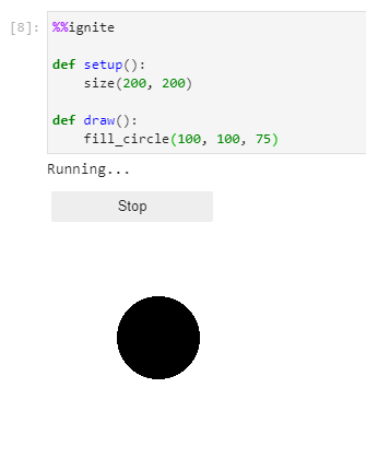 fill_circle() example